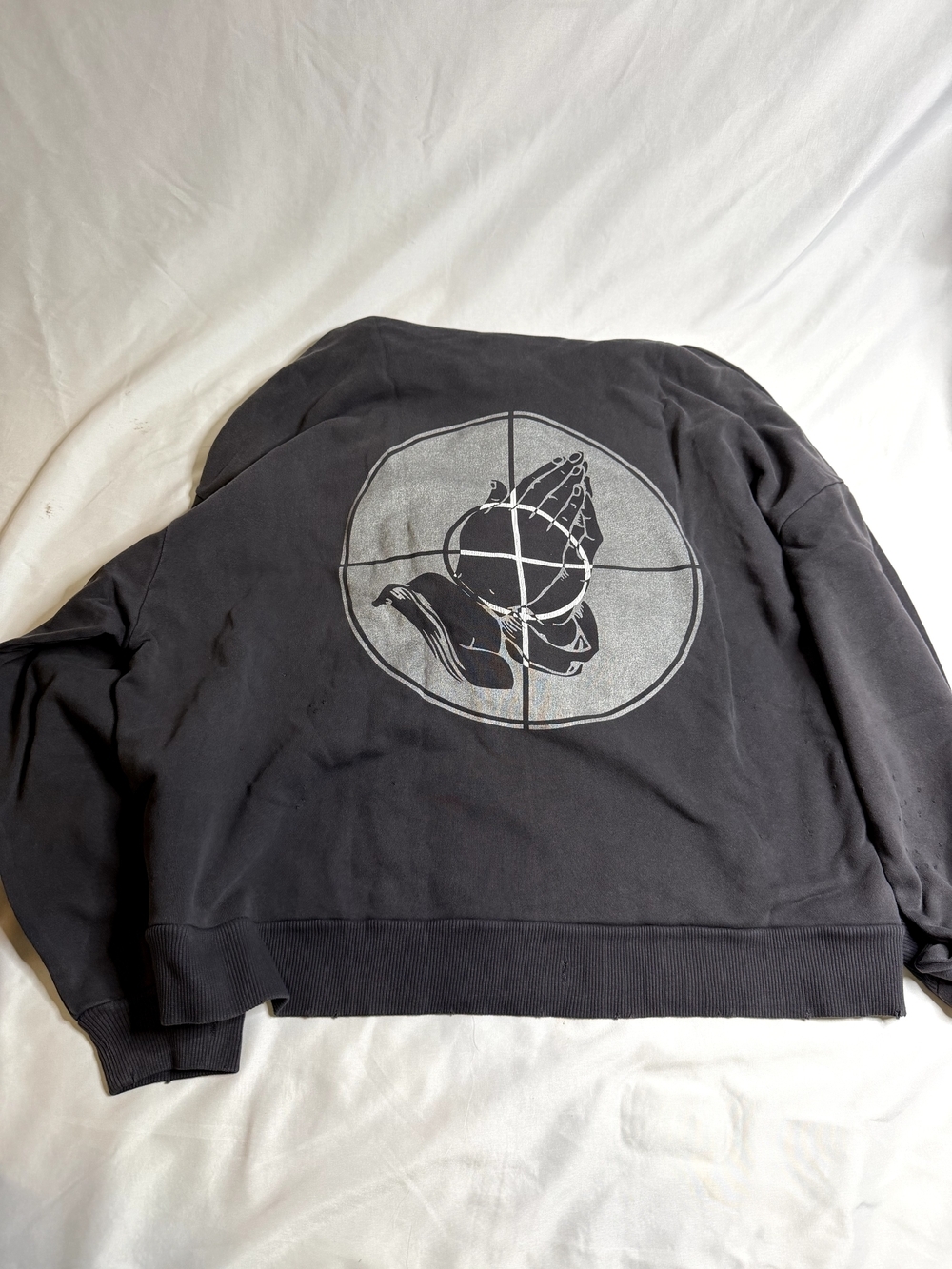 Saint Mxxxxxx X Fear Of God Saint Of God Hoodie - Gem